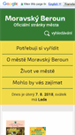 Mobile Screenshot of morberoun.cz